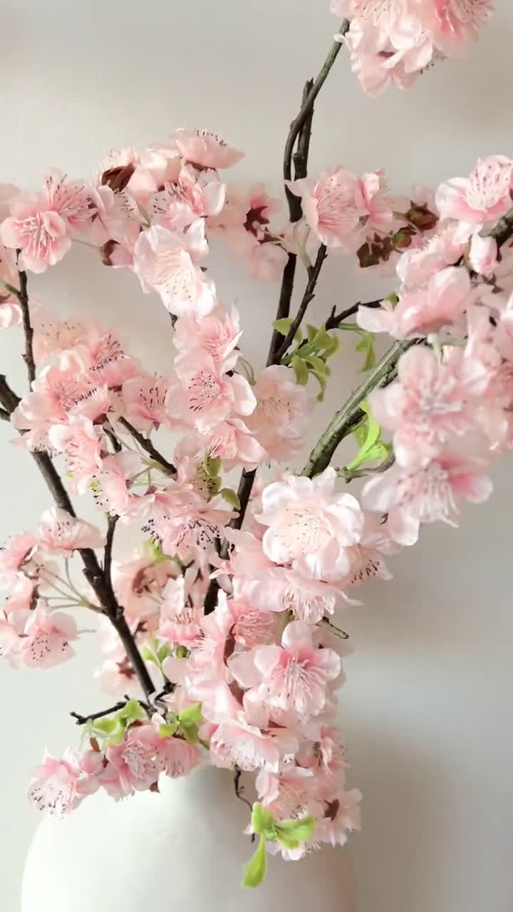 Elegante Ramo De Flores Decorativas De Flor De Cerezo, Elemento De