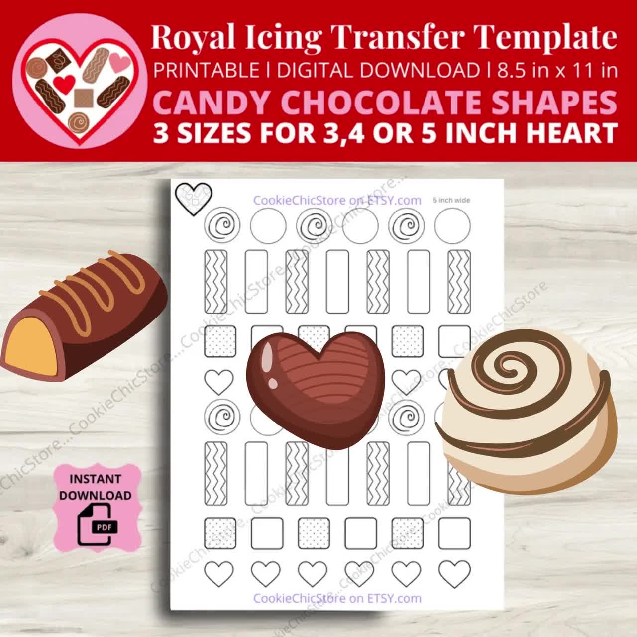 Celebrate This Christmas with Icinginks! The Icinginks chocolate transfer  sheets let you transfer your f…
