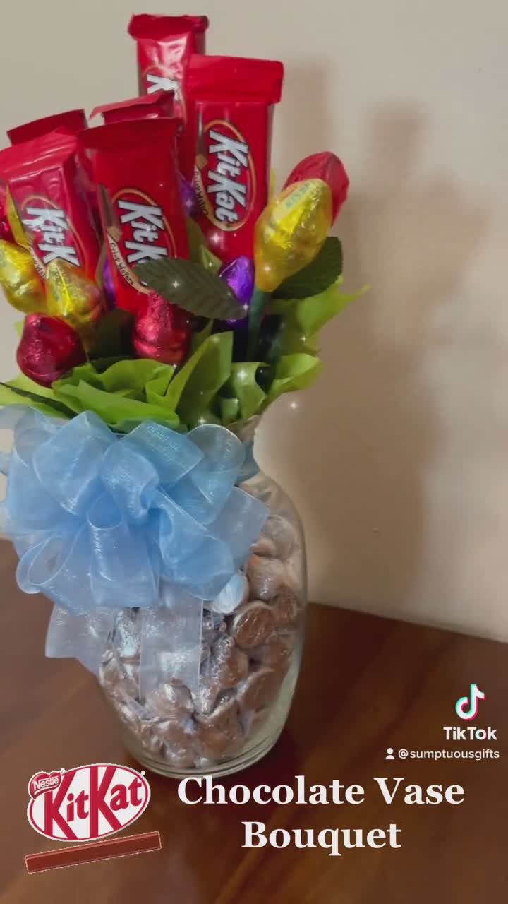 Vase Chocolate Bouquet