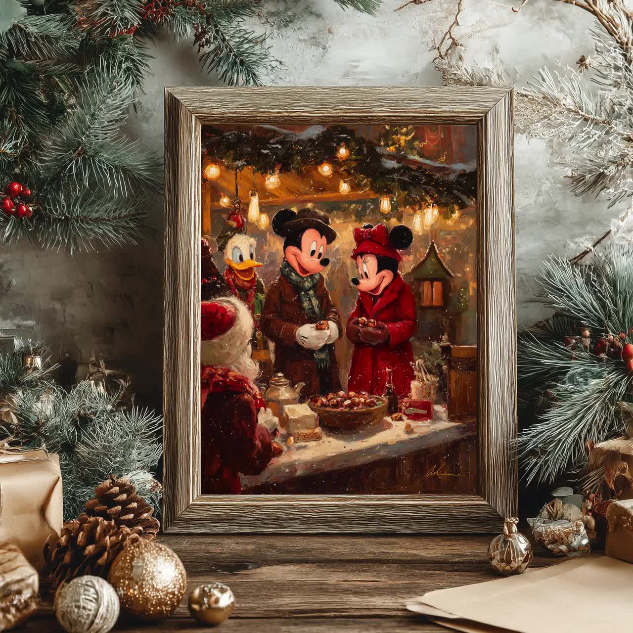 ディズニーミニー＆ミッキーマウスとドナルドダックのクリスマス