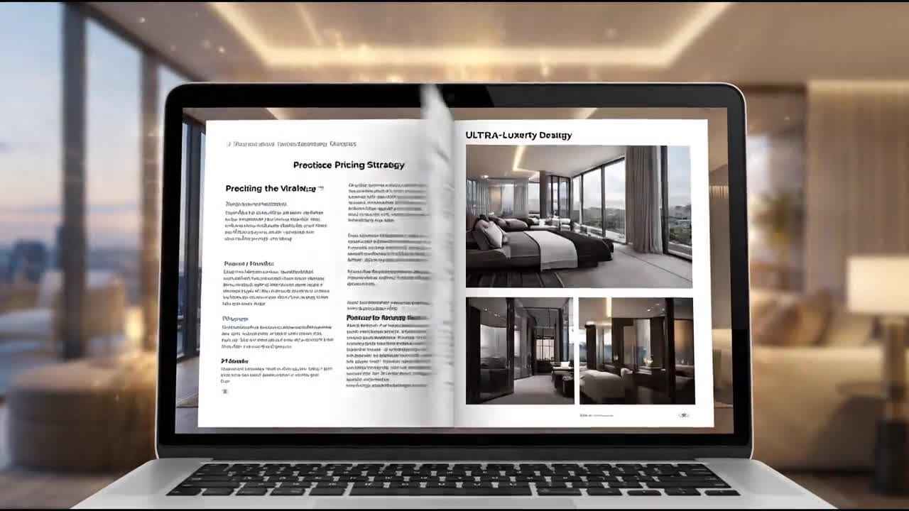 Presentation av lyxfastighetsannons | Mall för mäklarförslag (Canva och PowerPoint) video poster