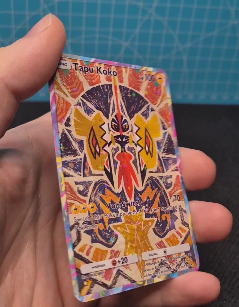 Tapu Koko A3 / Celestial Guardians / Pokemon Tcg Quality Custom