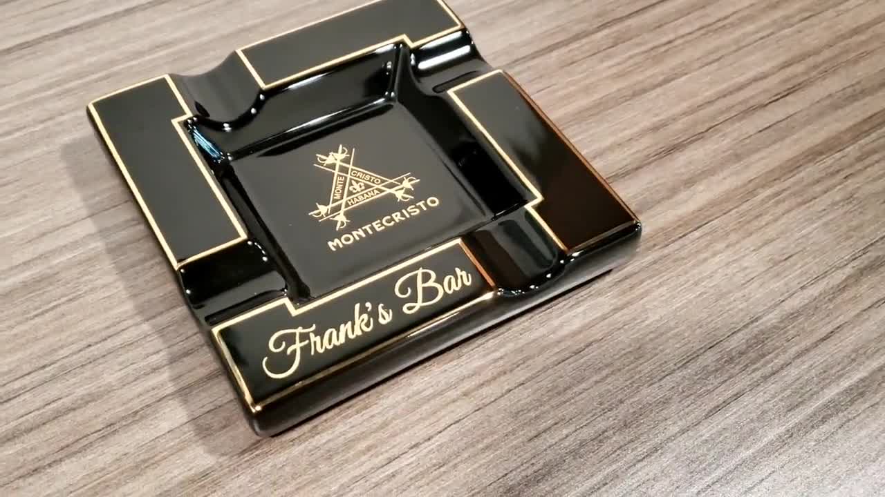 Extravaganza Collection - Montecristo Cigar Ashtray 4, 3 and Extravaganza Collection - Montecristo Cigar Ashtray 4, 3 and