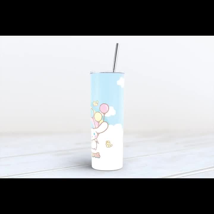 Sanrio- Cinnamoroll Anime 20oz Tumbler with Straw and Lid