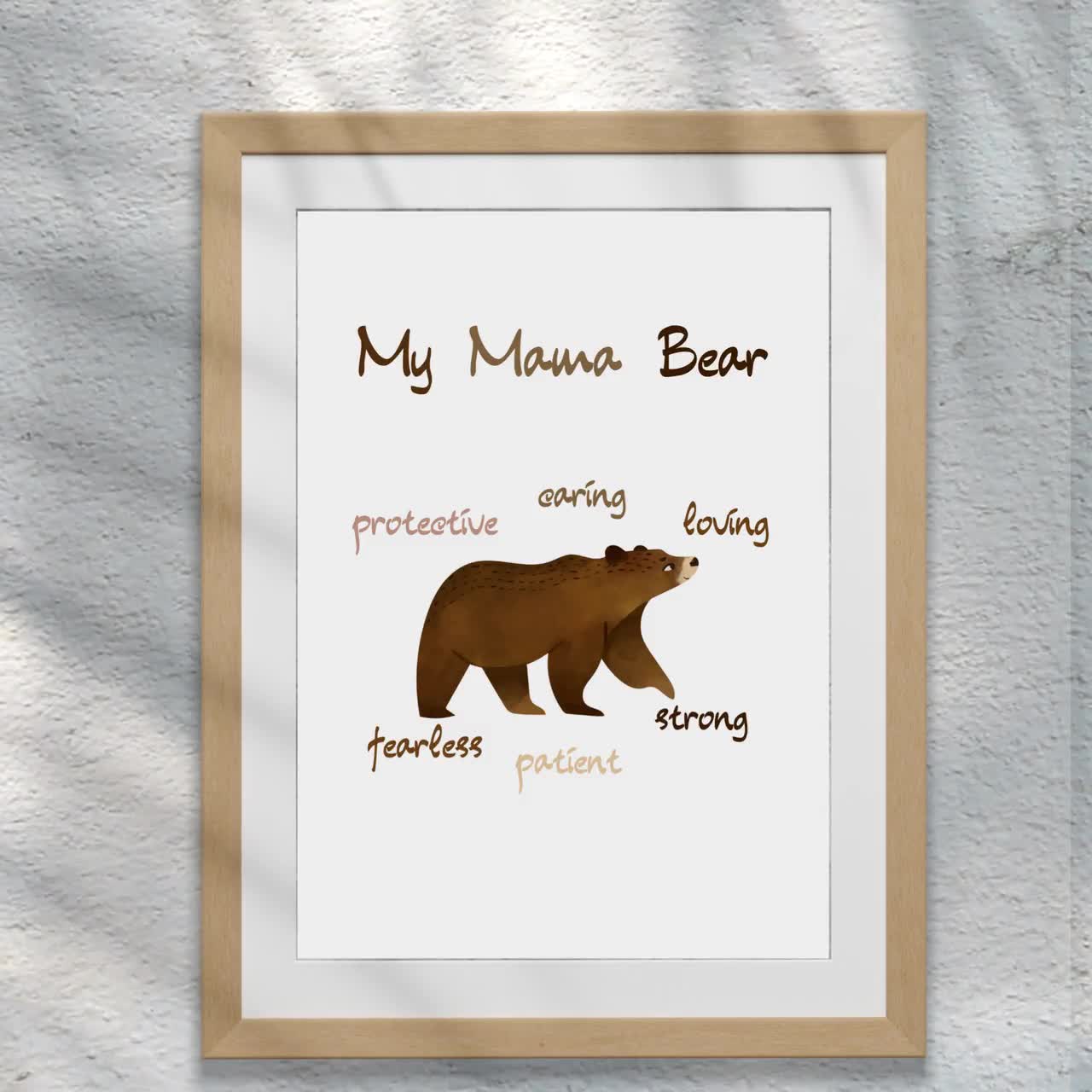 Best Mama Bear Ever Mothers Day Gifts Digital Art by Your GiftShoppe - Fine  Art America