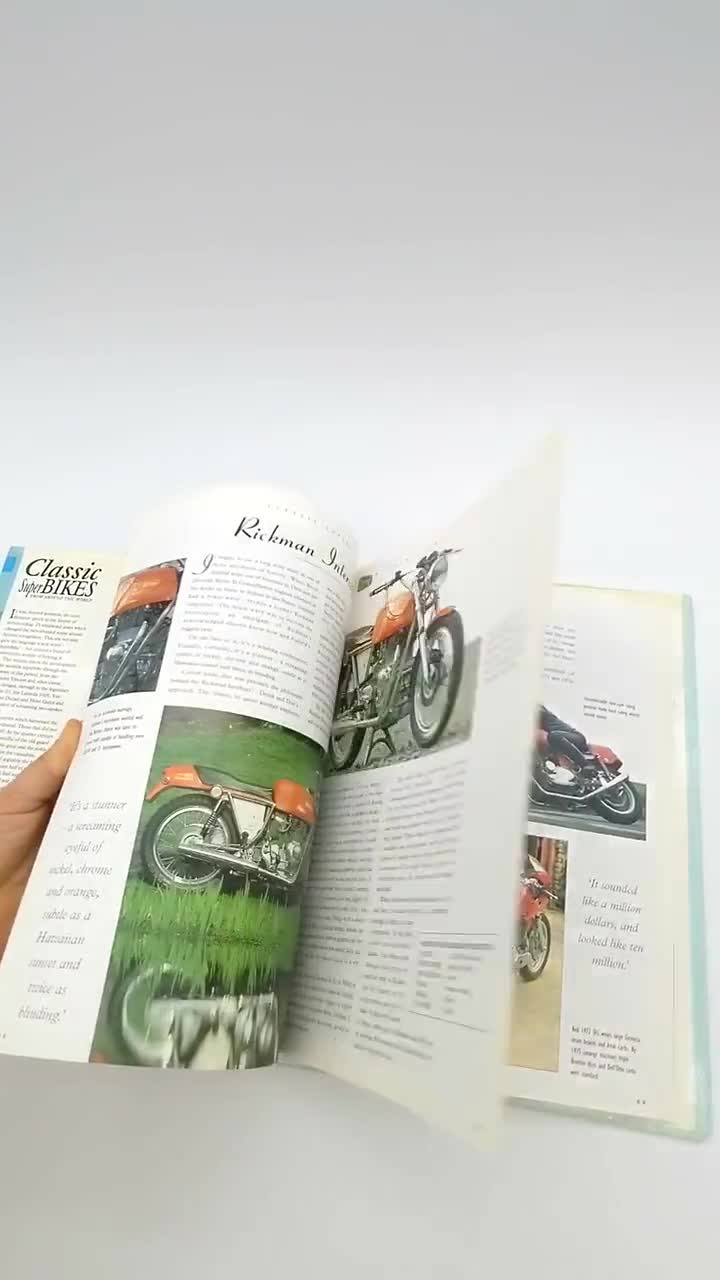 Classic Super Bikes From Around the World Hardcover