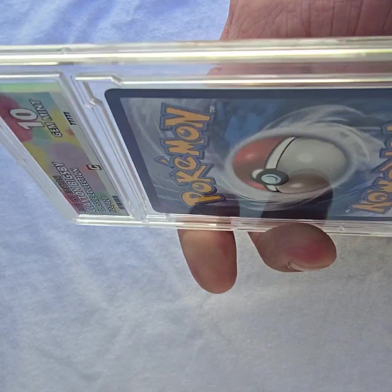 Clayton Bigsby With Custom Slab Pokemon Card - Chappelle Show