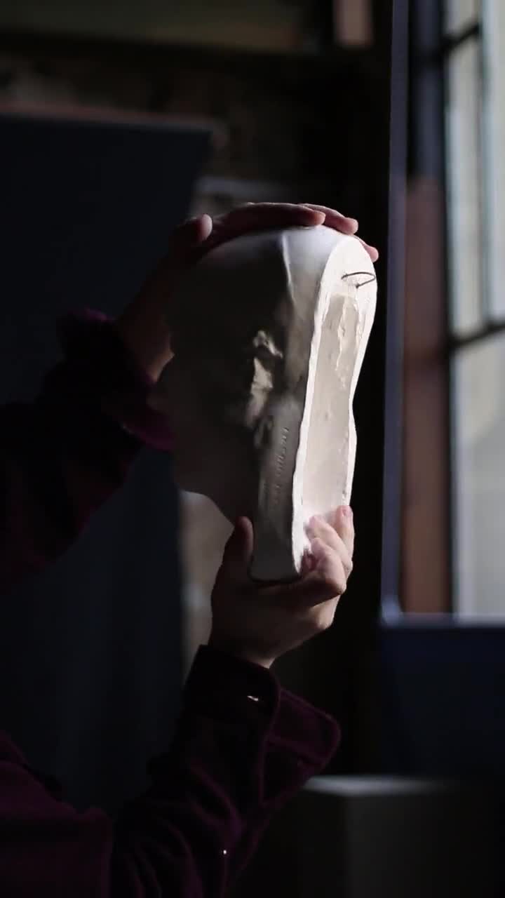 Napoleon Bonaparte Death Mask, Plaster of Paris Cast Copy, Art Reference for Cast Drawing video poster