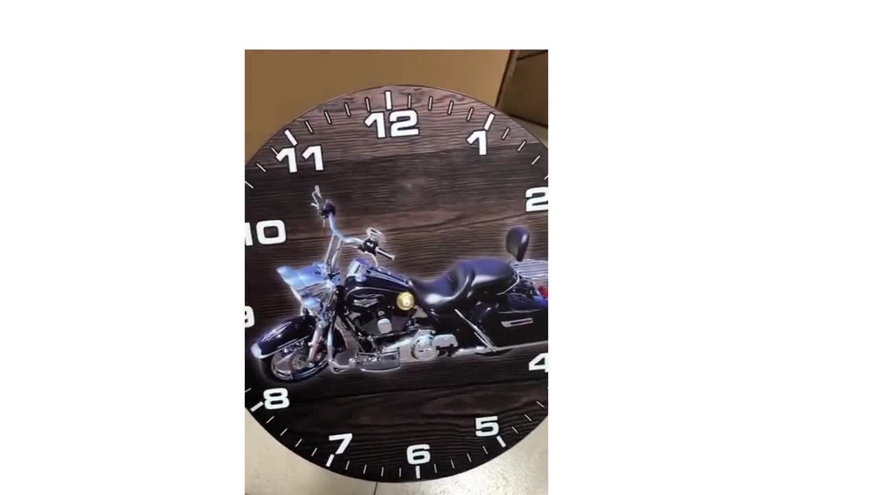 Acrylic Wall Clock – Heavys Chevys