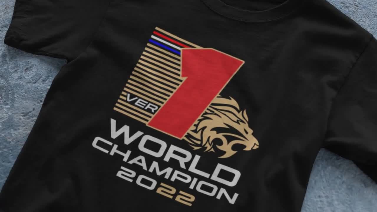 Snavs Renovering At deaktivere Max Verstappen World Champion Shirt 2022/ Formula 1 2022/ F1 - Etsy