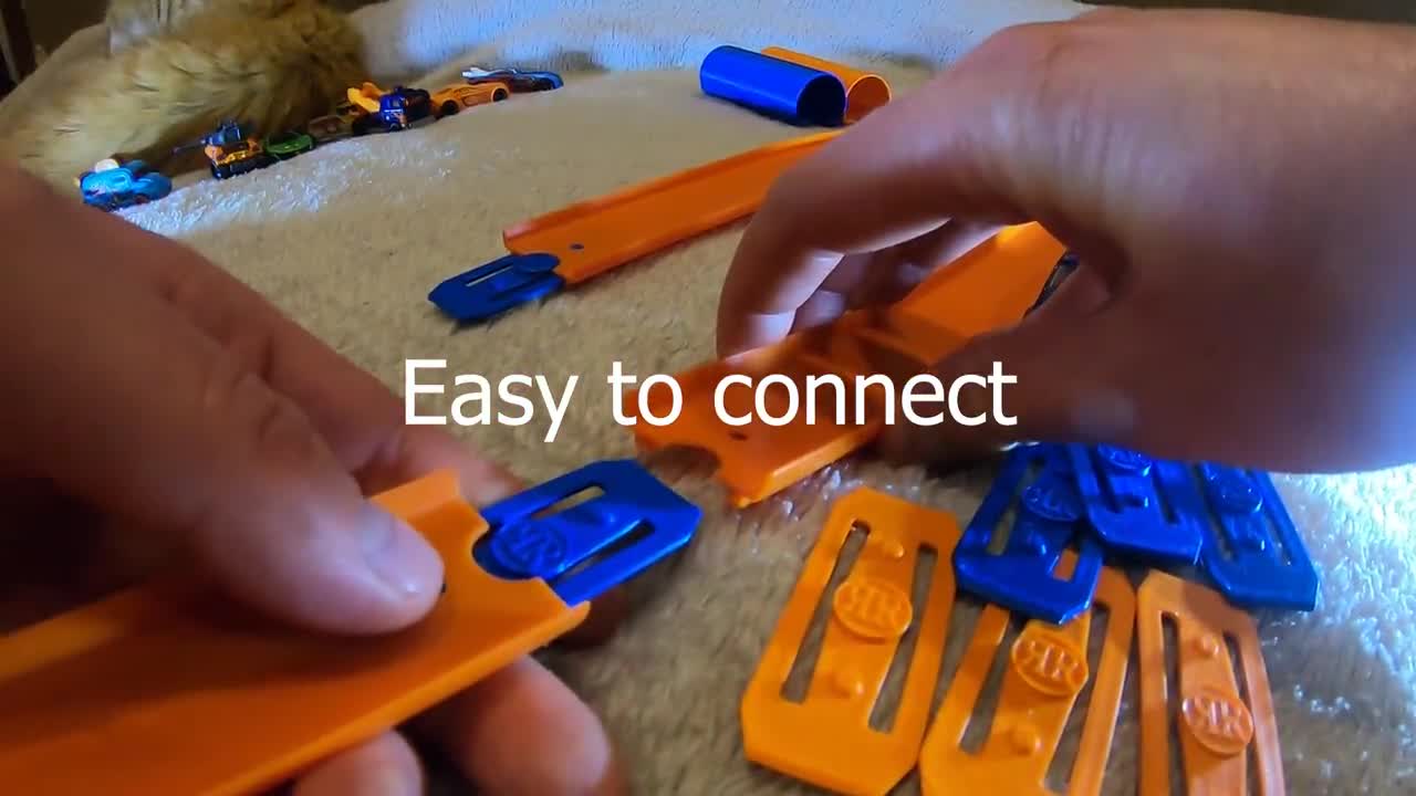 10x Hot Wheels Compatible Connectors 