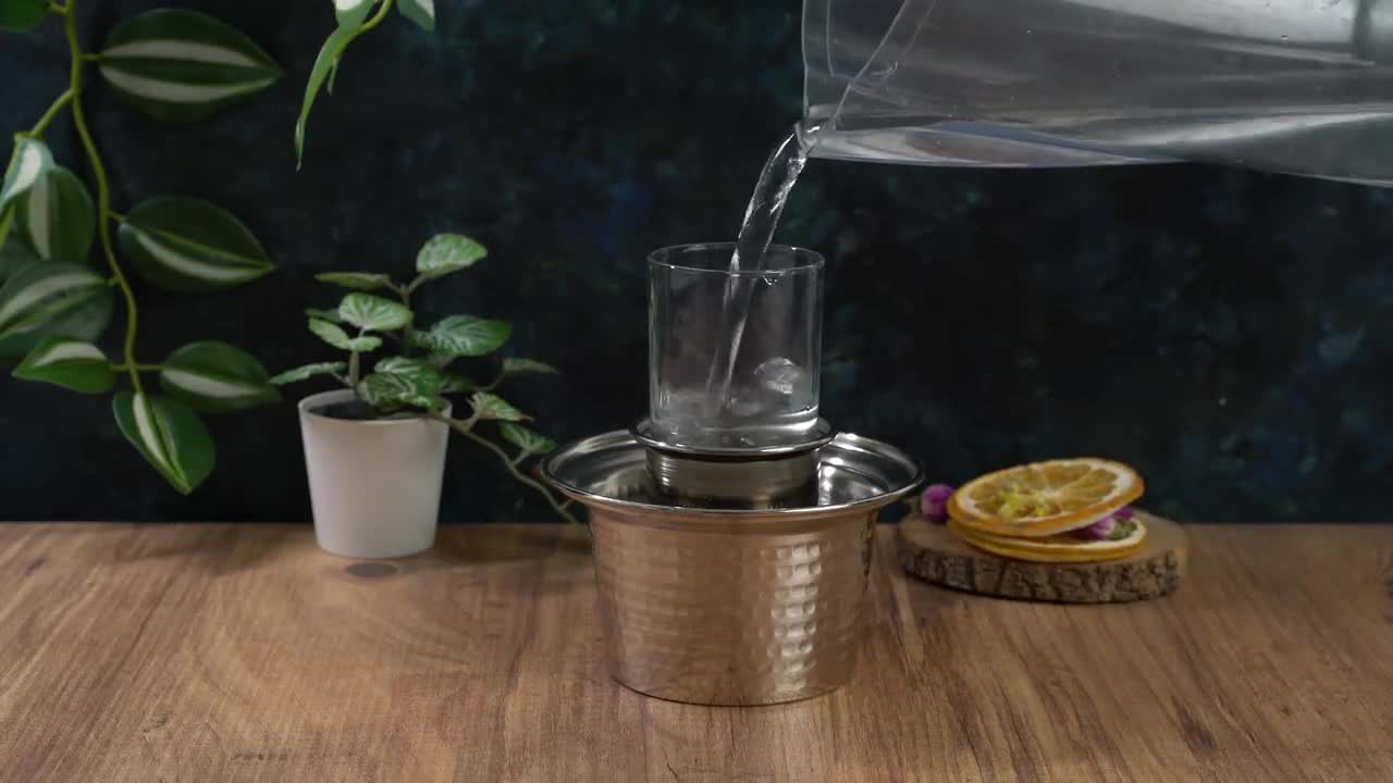 Turkish Raki Cooler , Copper Ehlikeyf, Copper Bucket , Copper Ice