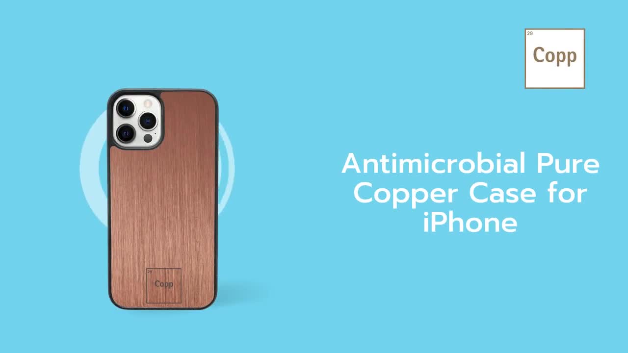 copper cell phone case