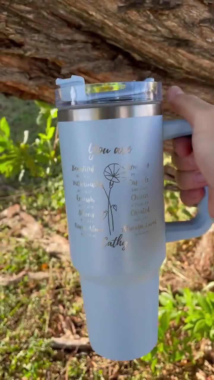 nanamama Personalized Nana Grandma Gift With Grandkids Names, 40oz Tumbler