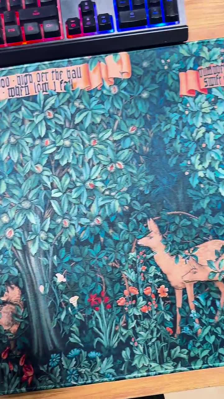 Gundam RX-0 Mouse Pad – Anime Robot Desk Mat, Gamer Gift video poster