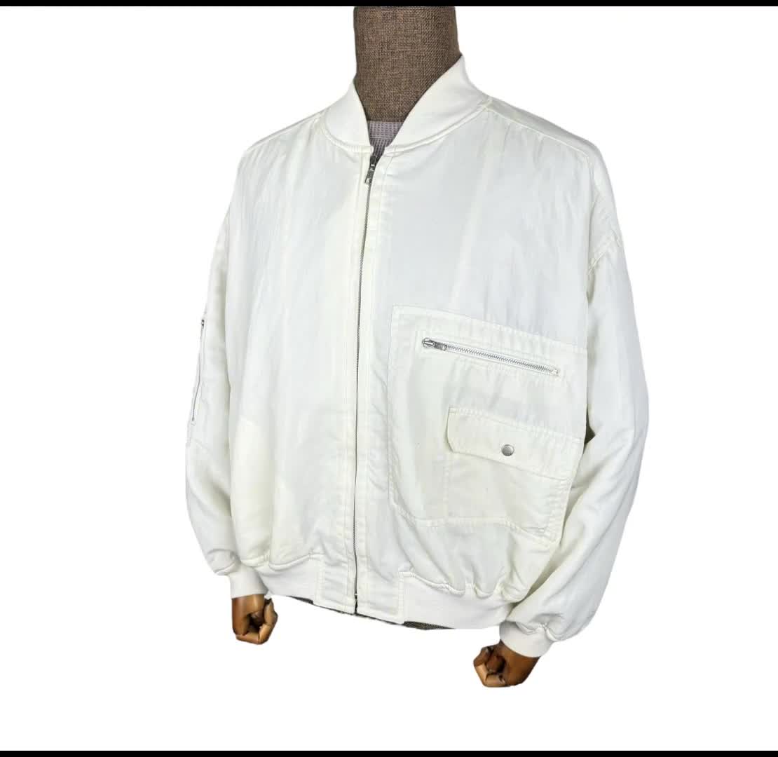 ヴィンテージ 80s イッセイ ミヤケ ボンバー ジャケット: ツモリ