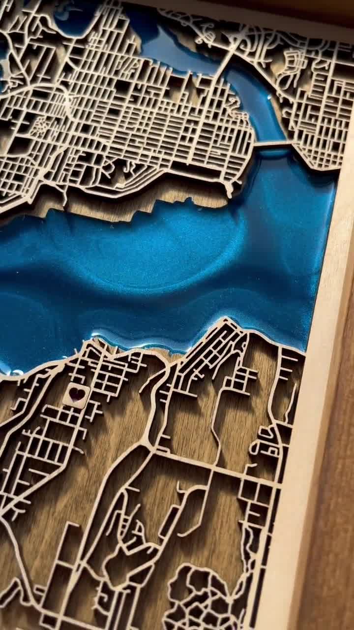 Europe Map | Wood and Epoxy - Etsy