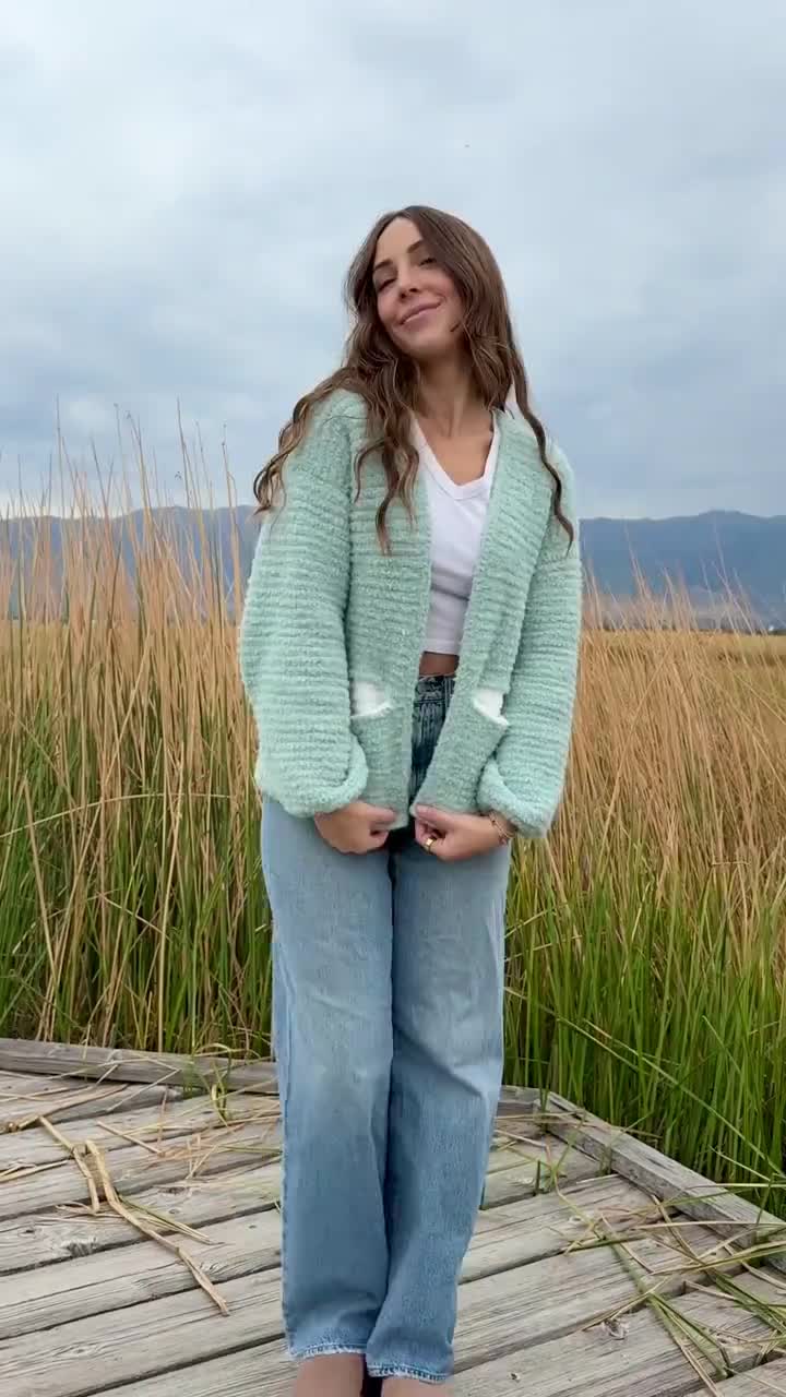 Daisy Daydream Cardigan and Bonus Beanie PDF DIGIAL DOWNLOAD