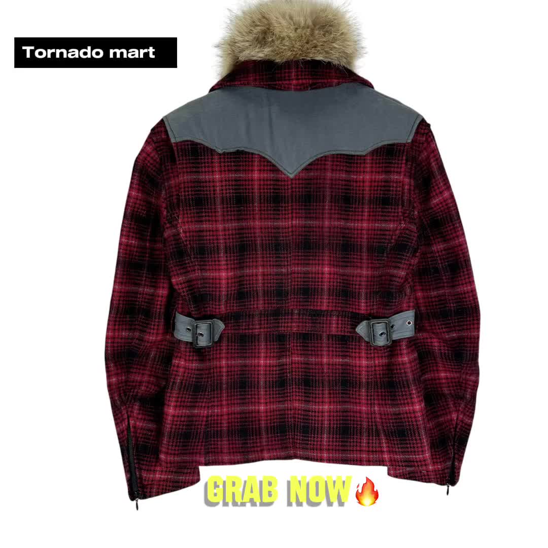 トップス early 00s TORNADO MART Fur Cardigan M トップス early 00s TORNADO MART Fur Cardigan M Tornado Mart Early