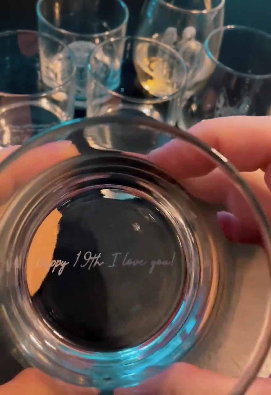 Personalized Mother's Day Wine Glass - Engraved My Favorite People Call Me Nana, Funny Gift For Grandny, Present From Grandchilden