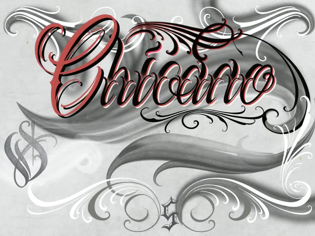 Chicano Tattoo Letters (vol2) 70 Brushes for Procreate on Ipadpro & Ip –  TATTOO PROCREATE