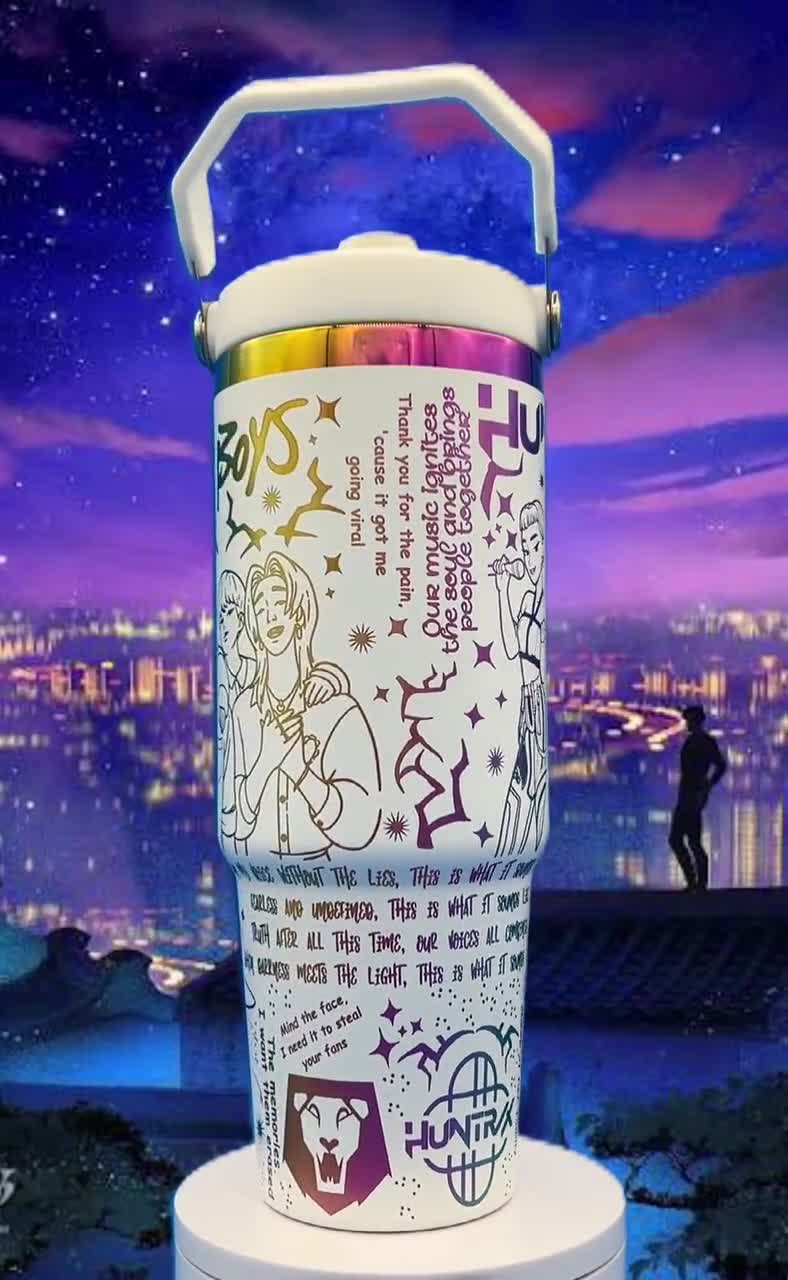 Kpop Demon Hunters 30oz Customizable Laser Engraved Tumbler V2