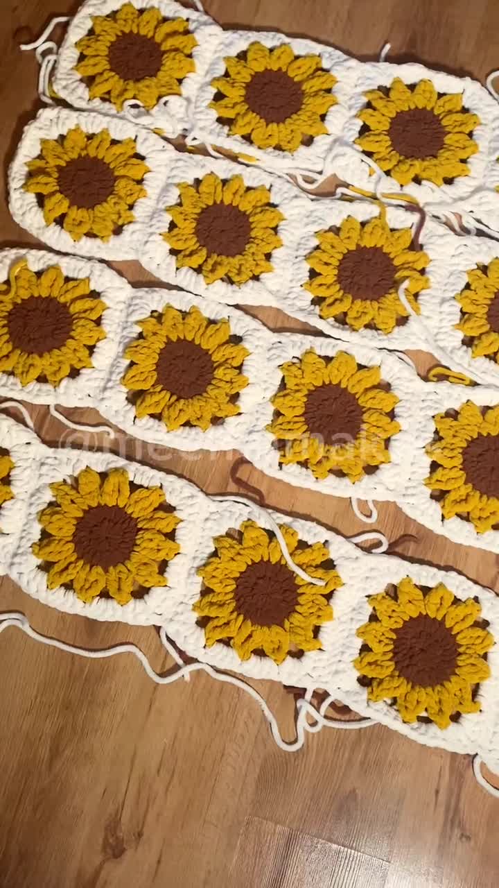 Coperta Morbida In Flanella Con Girasoli - Leggera, 127x101 Cm - Perfetta Per Bambini E Regalo