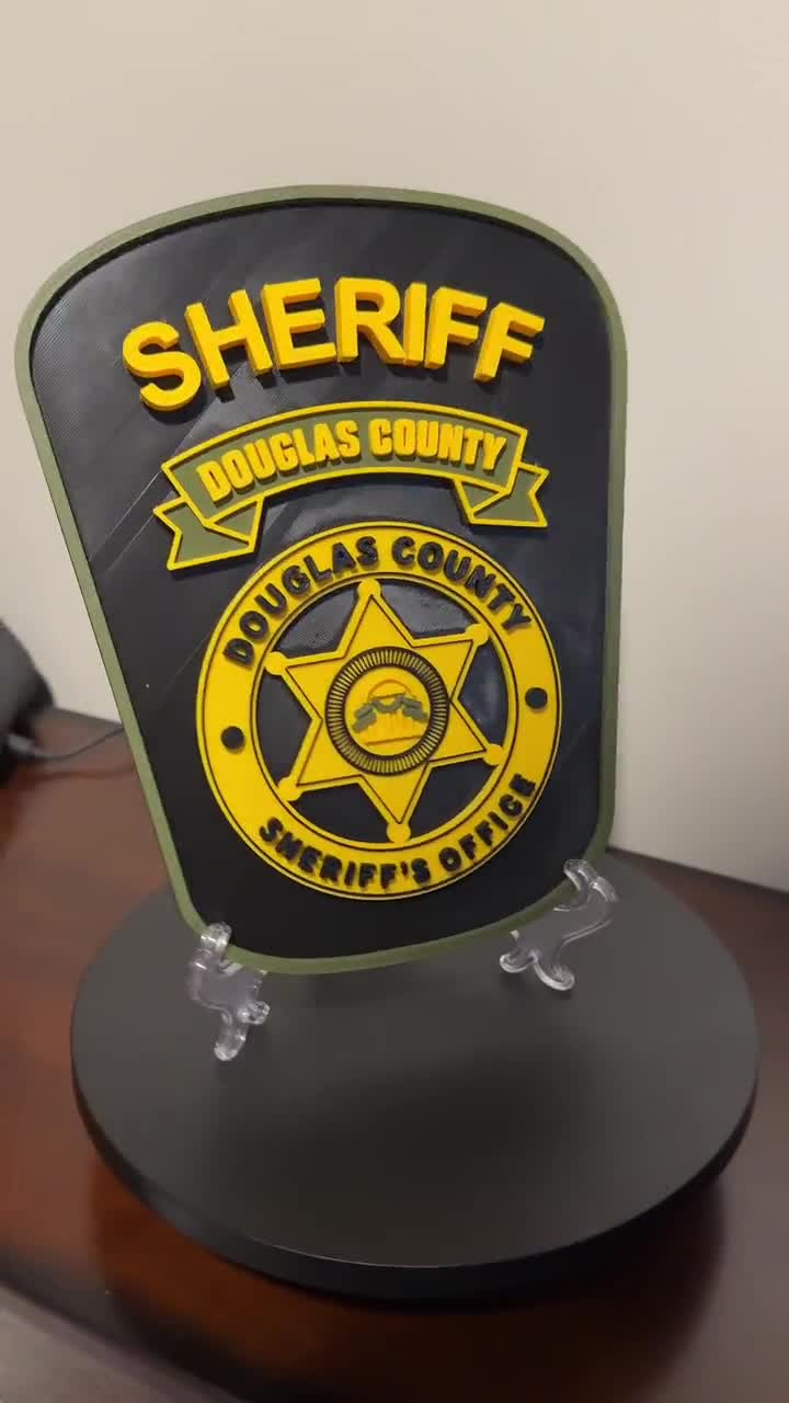 Douglas County Sheriff GA 3D Embossed Plaque - First Responder  display picture 1