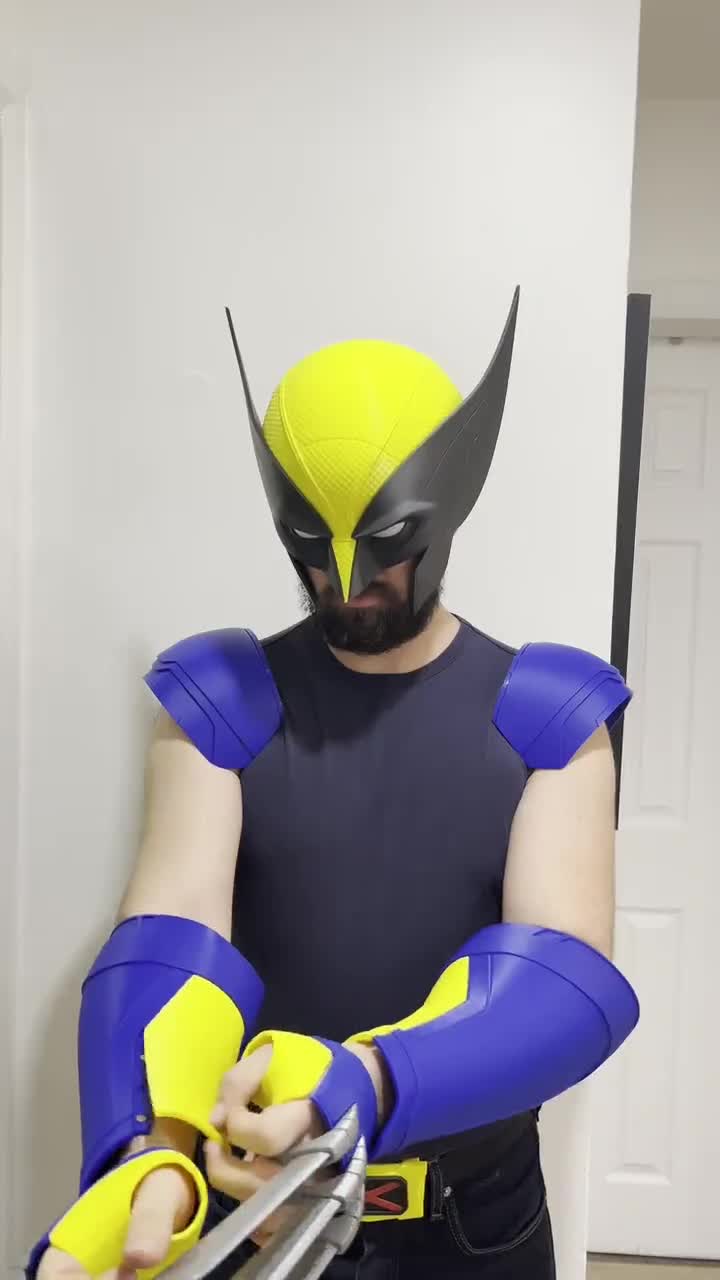 Wolverine Cosplay Set -custom Mask, Claws, Arm Guards