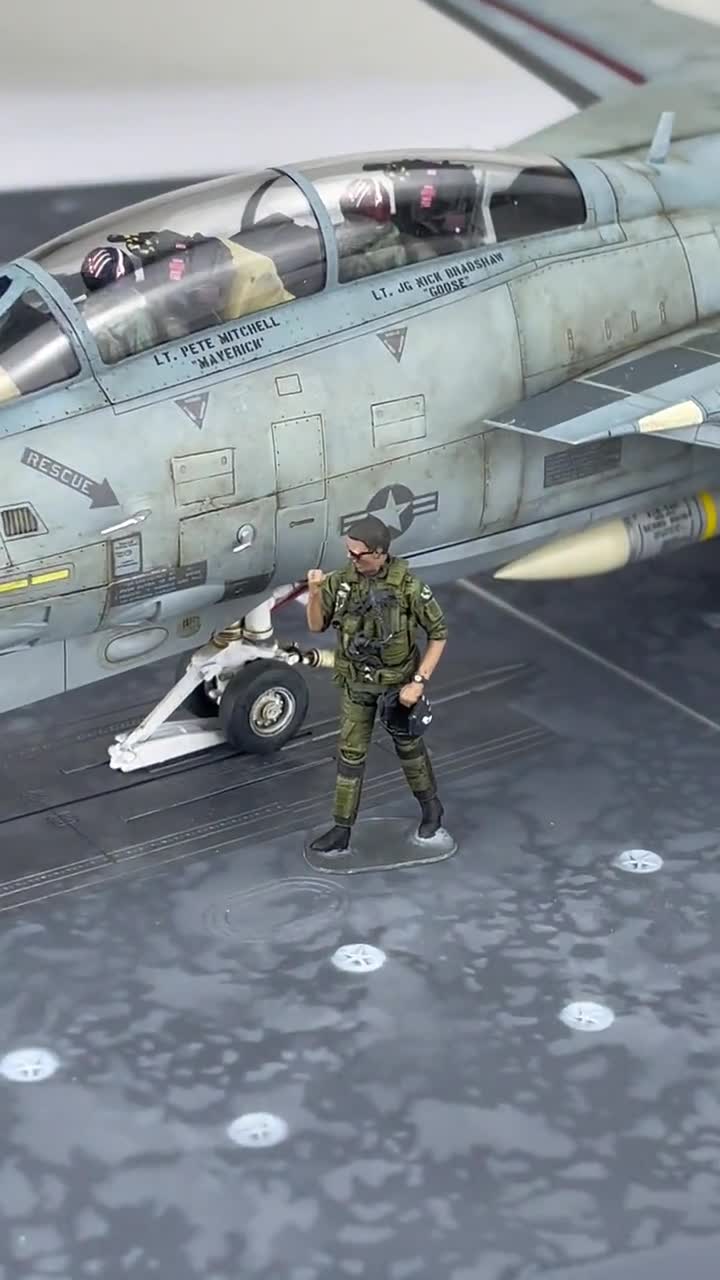 ProPainted 1:48 アメリカ海軍パイロット（航空機なし） - Etsy 日本