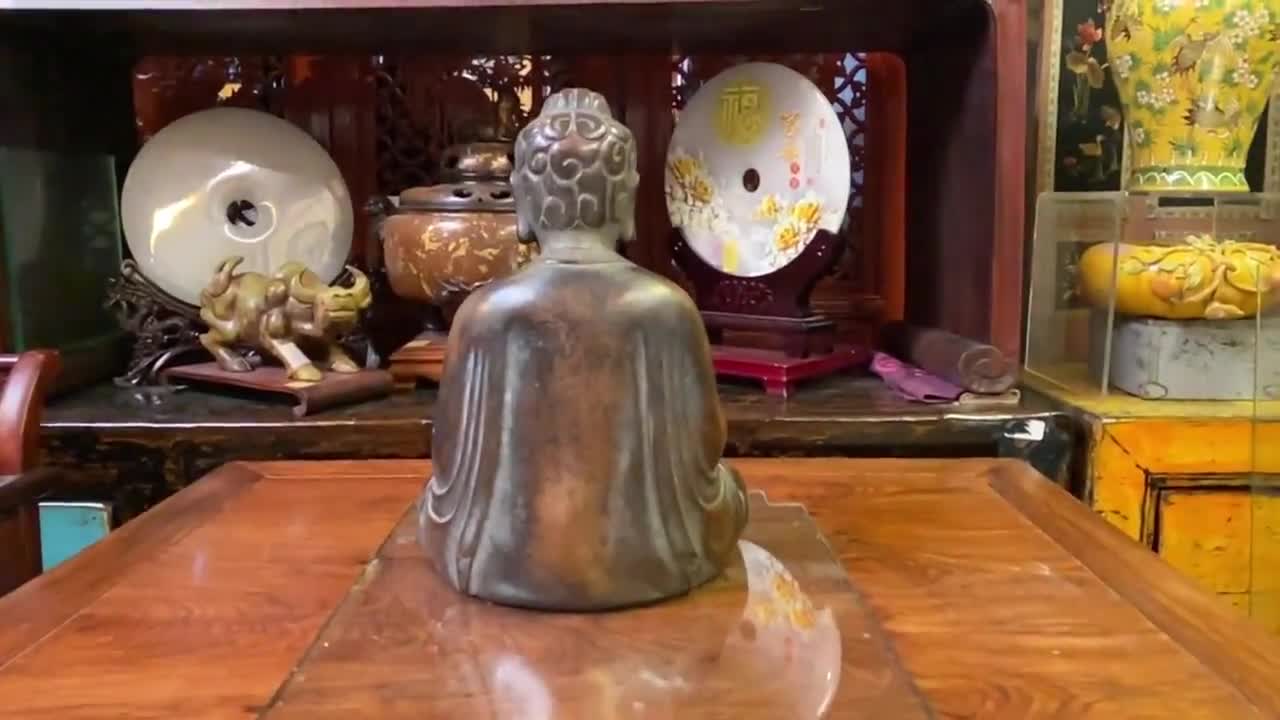 Scultura di Buddha seduto. 67 cm - Decorar con Arte