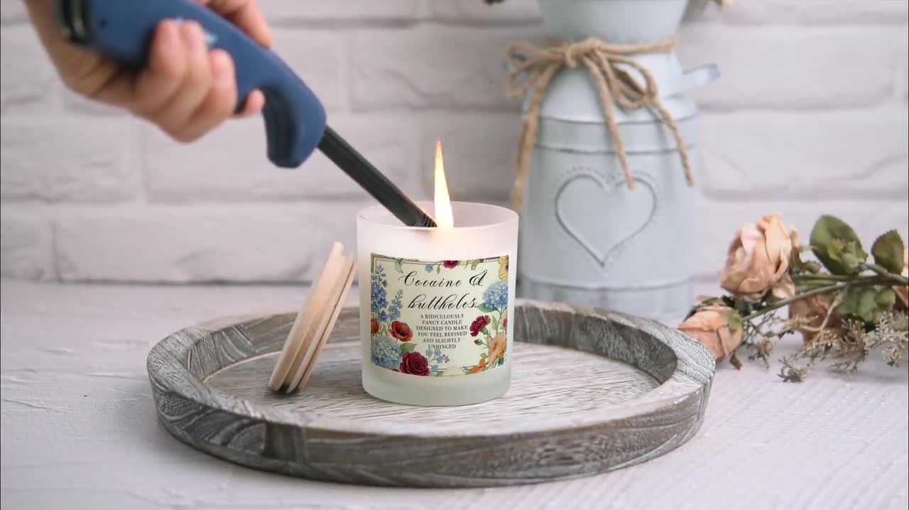 Funny Cocaine and Buttholes Fancy Ass Candle Collection, 9oz Candle M-0016FR video poster