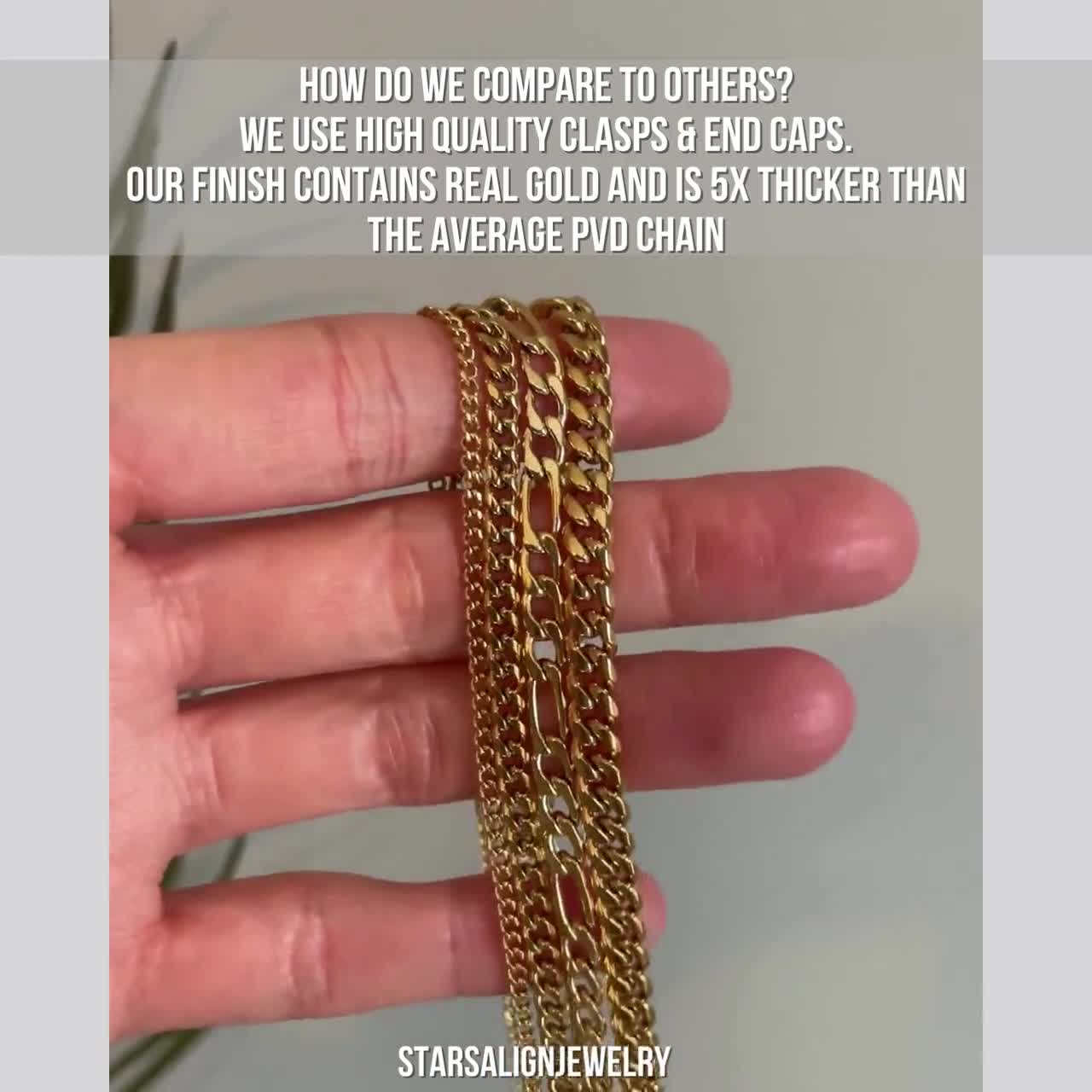 GOLD CUBENS NECKLACE used in good condition$ 18k thicker hotsell longer version unisex