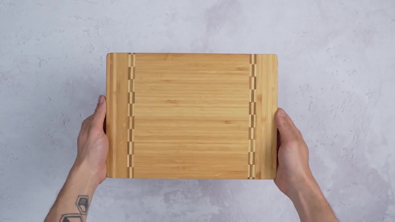 Chopbox Cutting Board 5-in-1 Kitchen Bamboo Chopping Board Set