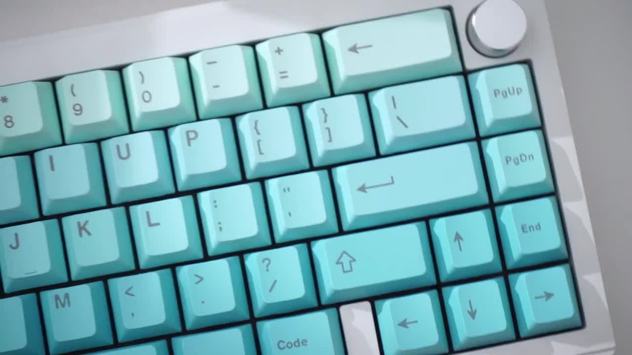 メカニカル ゲーミング キーボード用ターコイズ ブルー