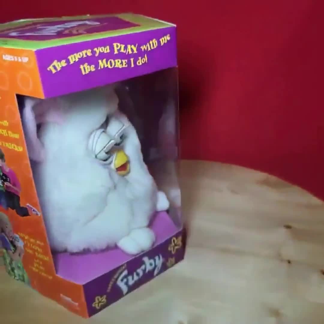 VTG Electronic White Furby Snowball Model 70-800 Tiger 1998 NIB - Etsy