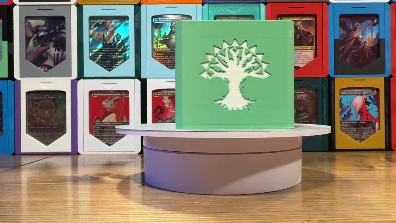 セレズニア MTG デッキボックス：3D プリントされた統率者戦