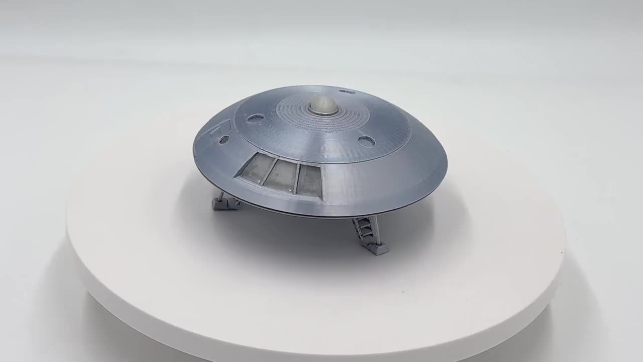 4.3-inch Jupiter 2 Inspired by Lost in Space – 3D Printed - Fully