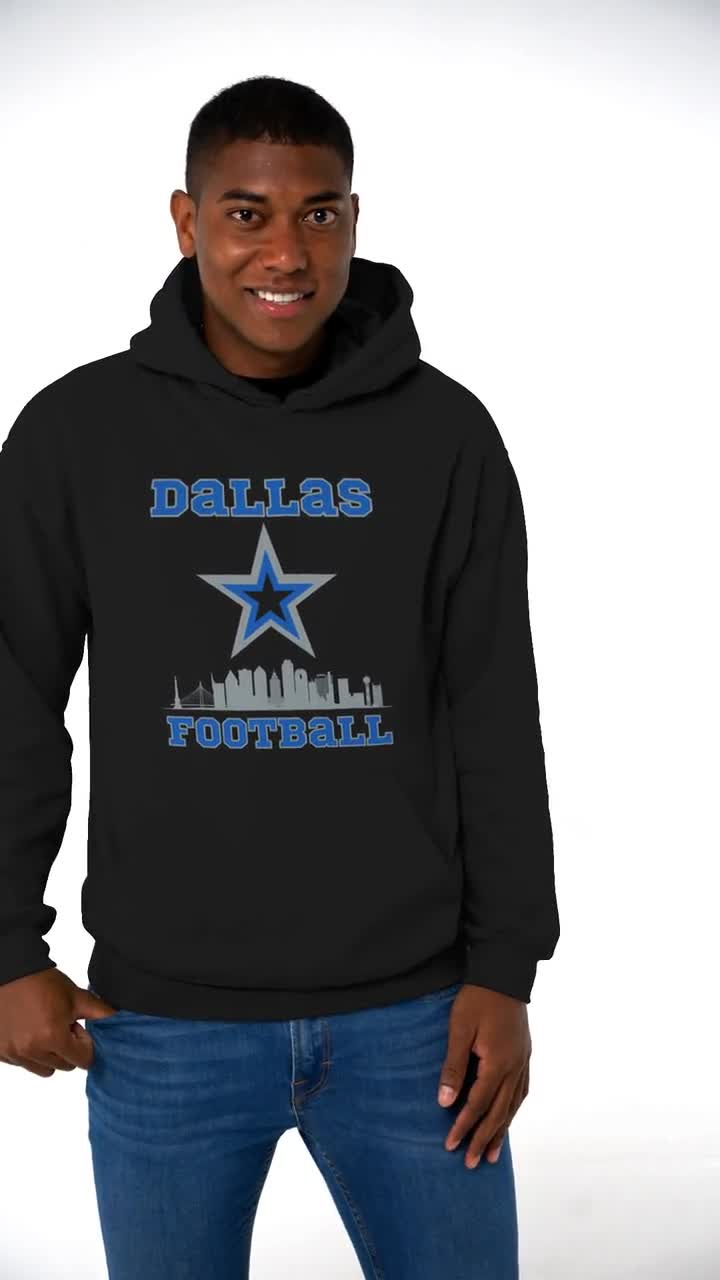 Dallas Football 'star Skyline' Hooded Sweatshirt 