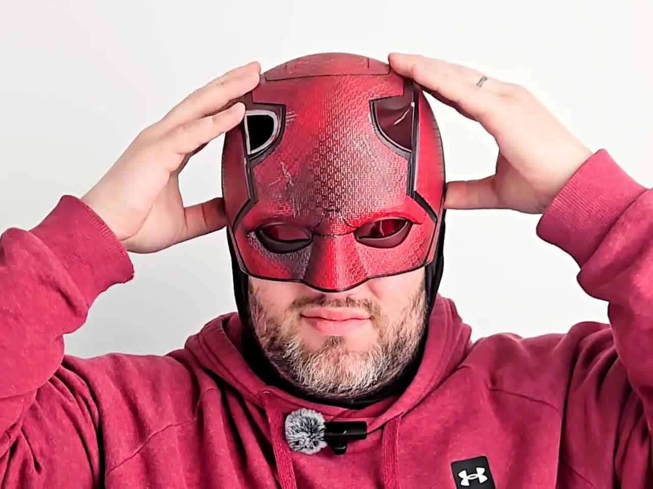 Damaged Dare--devil Born Again Inspired Cowl - Etsy