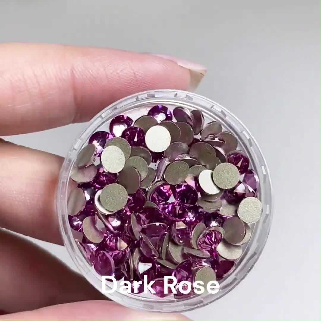 [M ] ページXIRIUS Rose 2088 ネイルパーツ Dark Rose (1201) Swarovski 2088 XIRIUS 16ss Crystal Flatback No