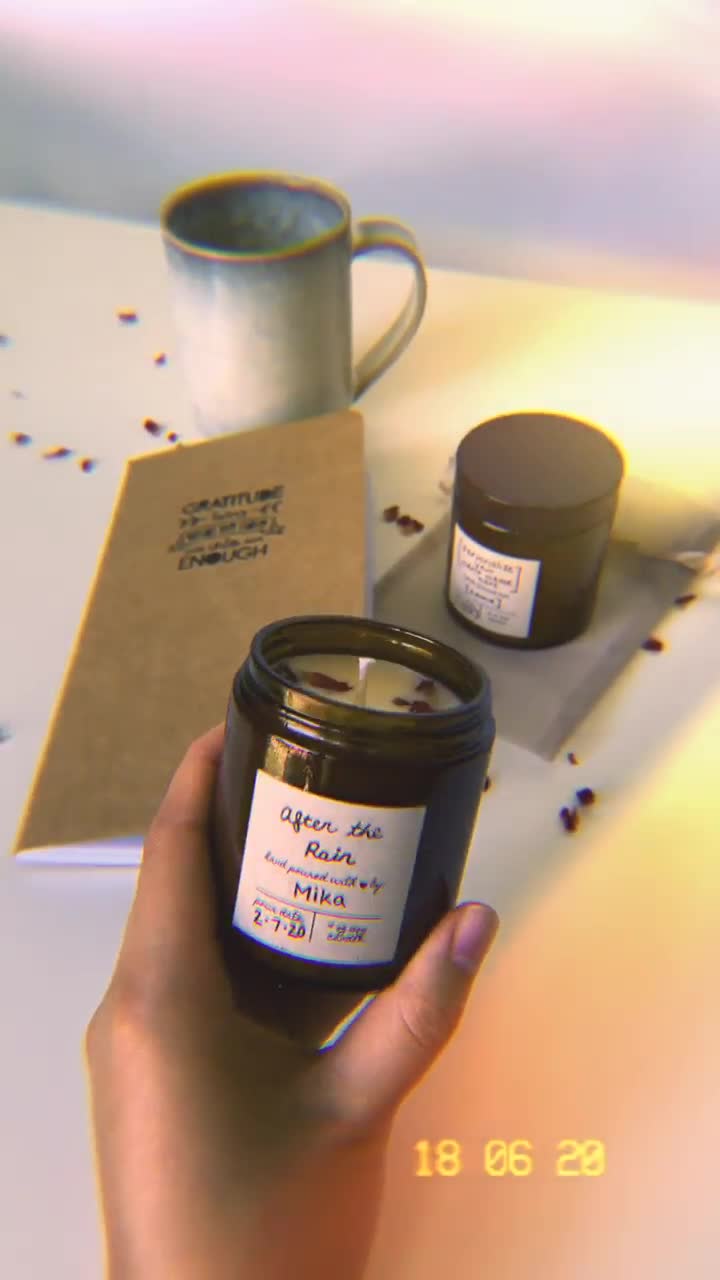 soy candle making kit and gratitude journal - WINTER EDITION