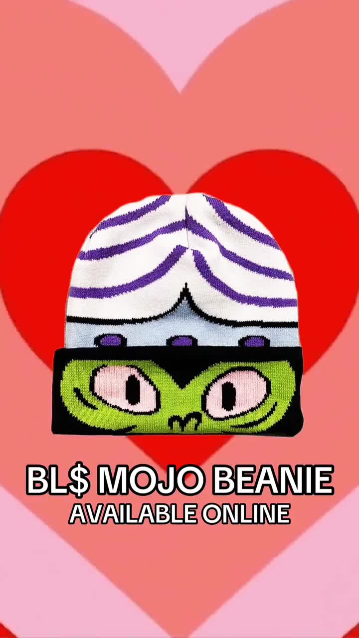 MOJO JOJO Powerpuff Girls Cartoon Beanie - Etsy