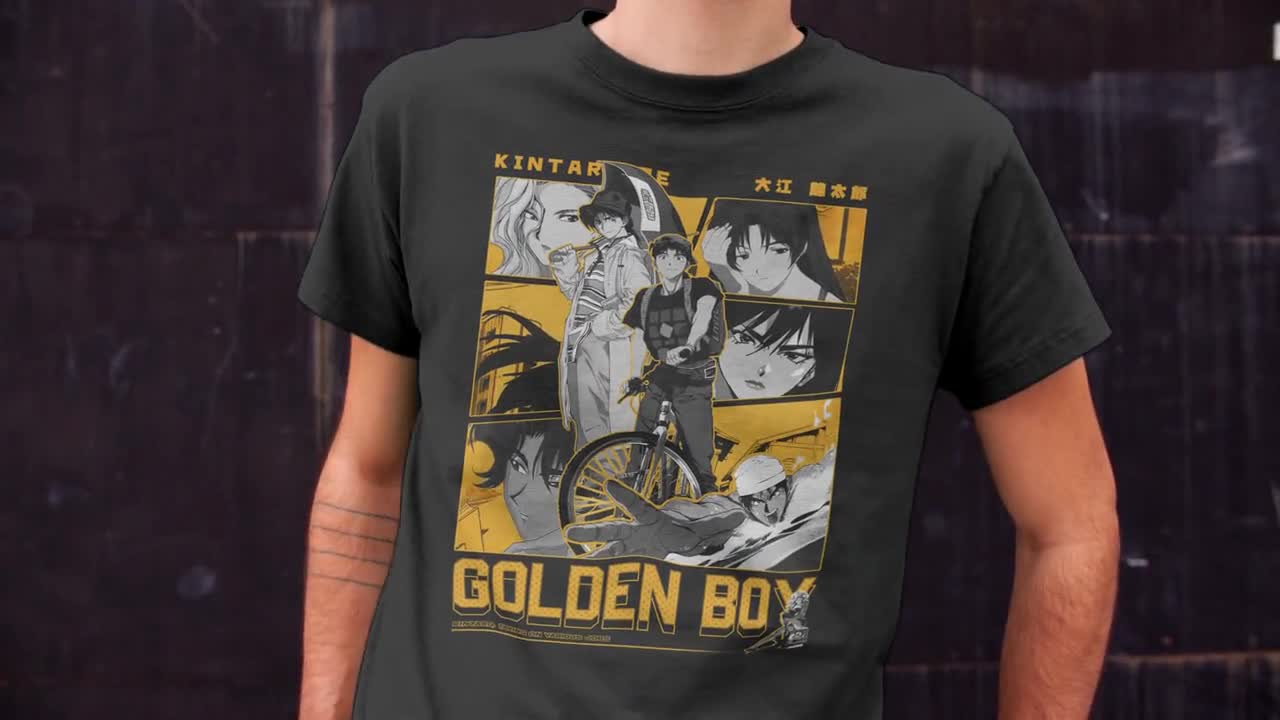 Golden Boy-inspired Anime Shirt, Vintage Anime Shirt, Anime Shirt