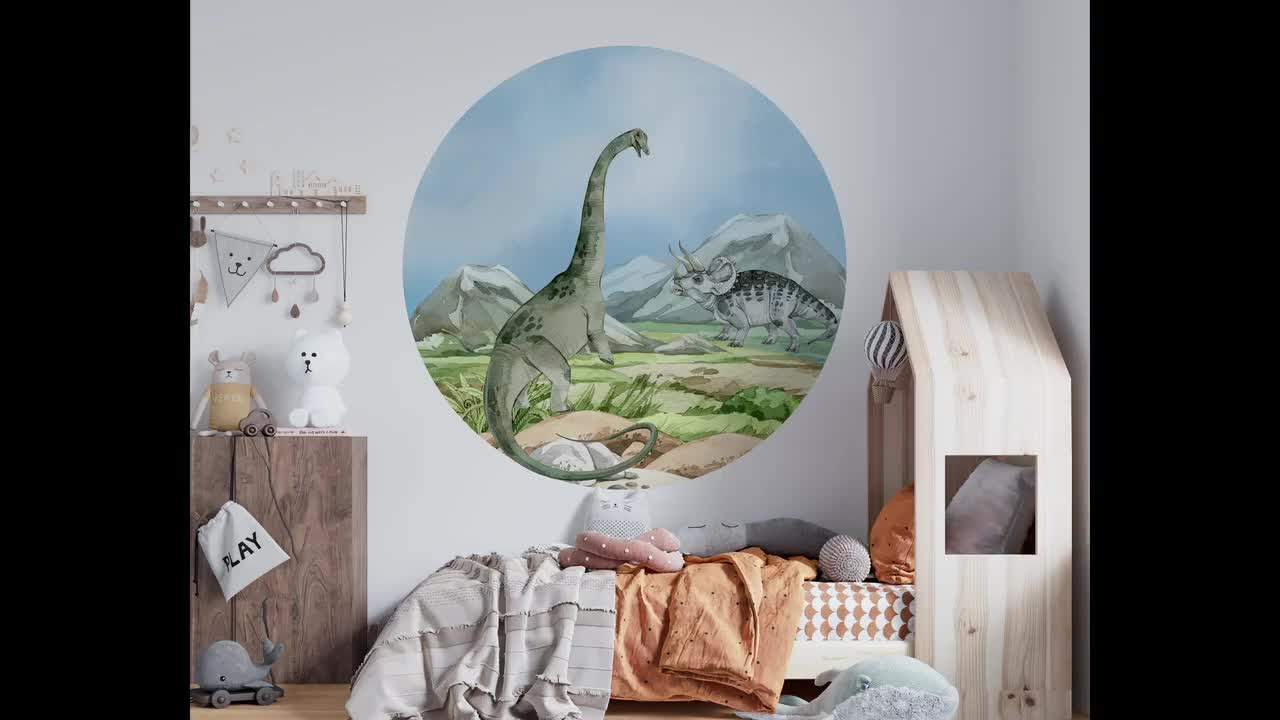 Dinosaur Wall Decal Big Set, Dinosaur Wall Stickers, Jurassic in Boy Room, Dinosaur  Stickers, Dinosaur Wall Art, Kids Wall Sticker, 