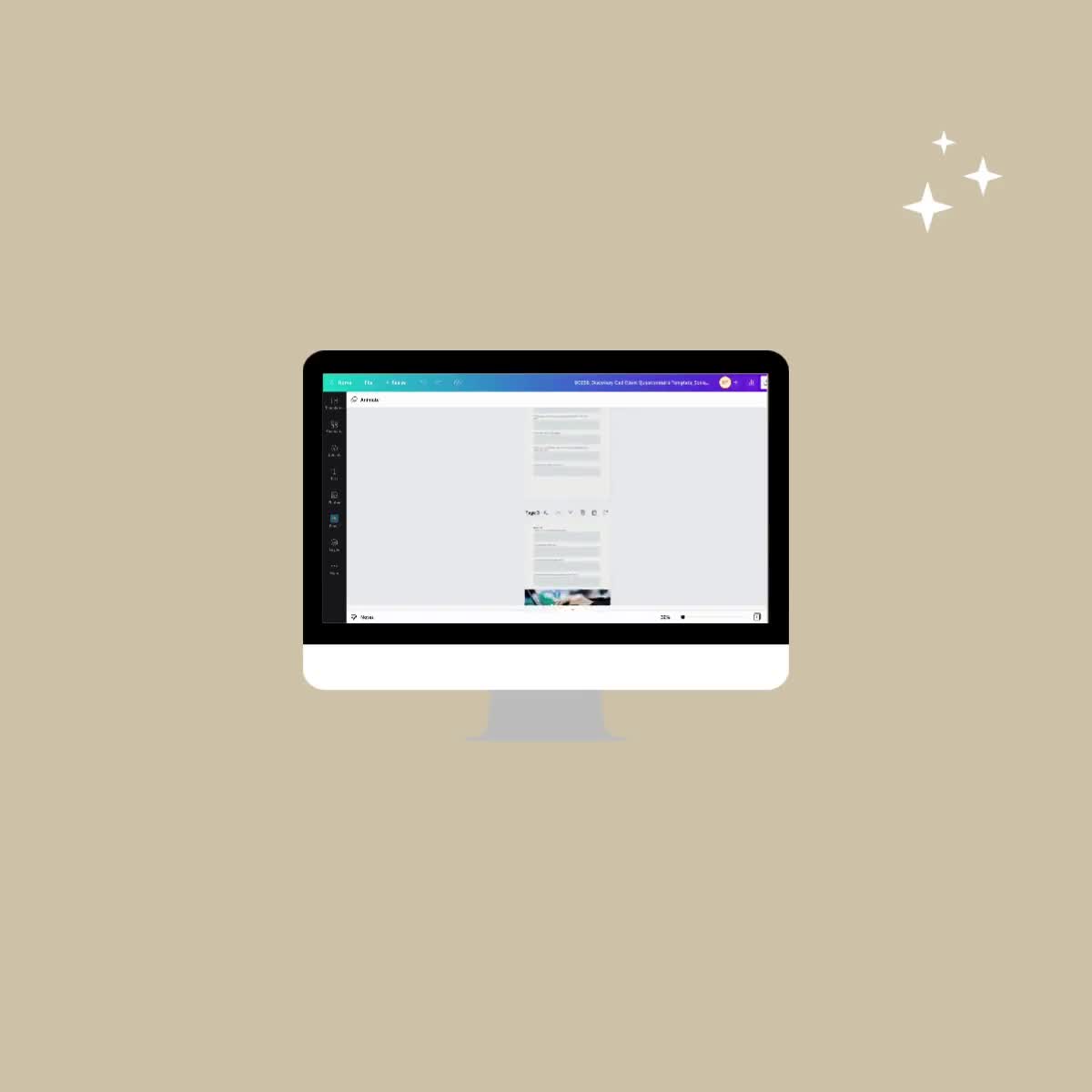 Modelo canva de mídia social, questionário de chamada de descoberta de cliente, marketing, pequenas empresas, download digital, gerenciador editável, download instantâneo video poster