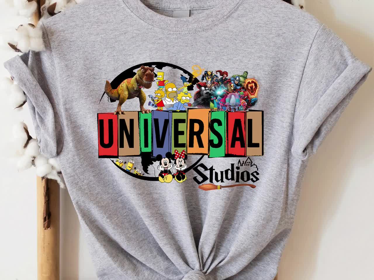 Camisetas personalizadas universal studios top