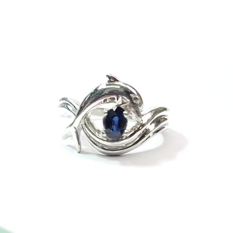 Independence day sales dolphin ring