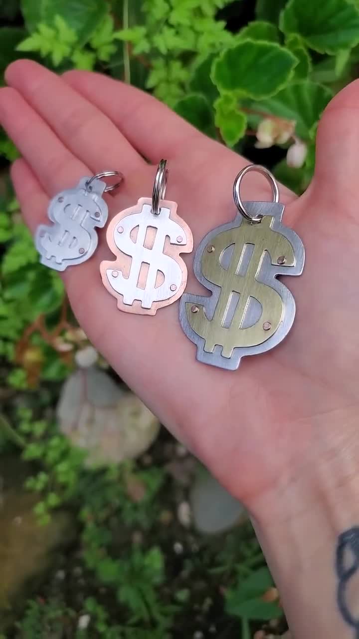 Dollar Sign Pet Tag