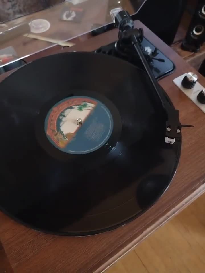Vintage Kiss Album Self Titled Kiss Debut LP Kiss Blue Label
